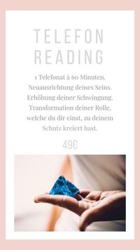 Telefon Reading buchen bei Andreea Emiliana