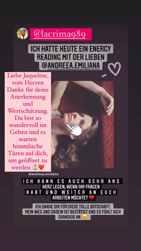 Feedback zu EnergyReadings Andreea Emiliana